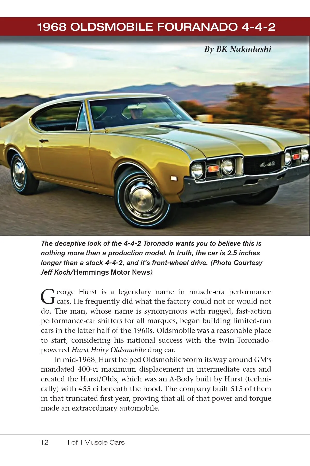 1 of 1 Muscle Cars