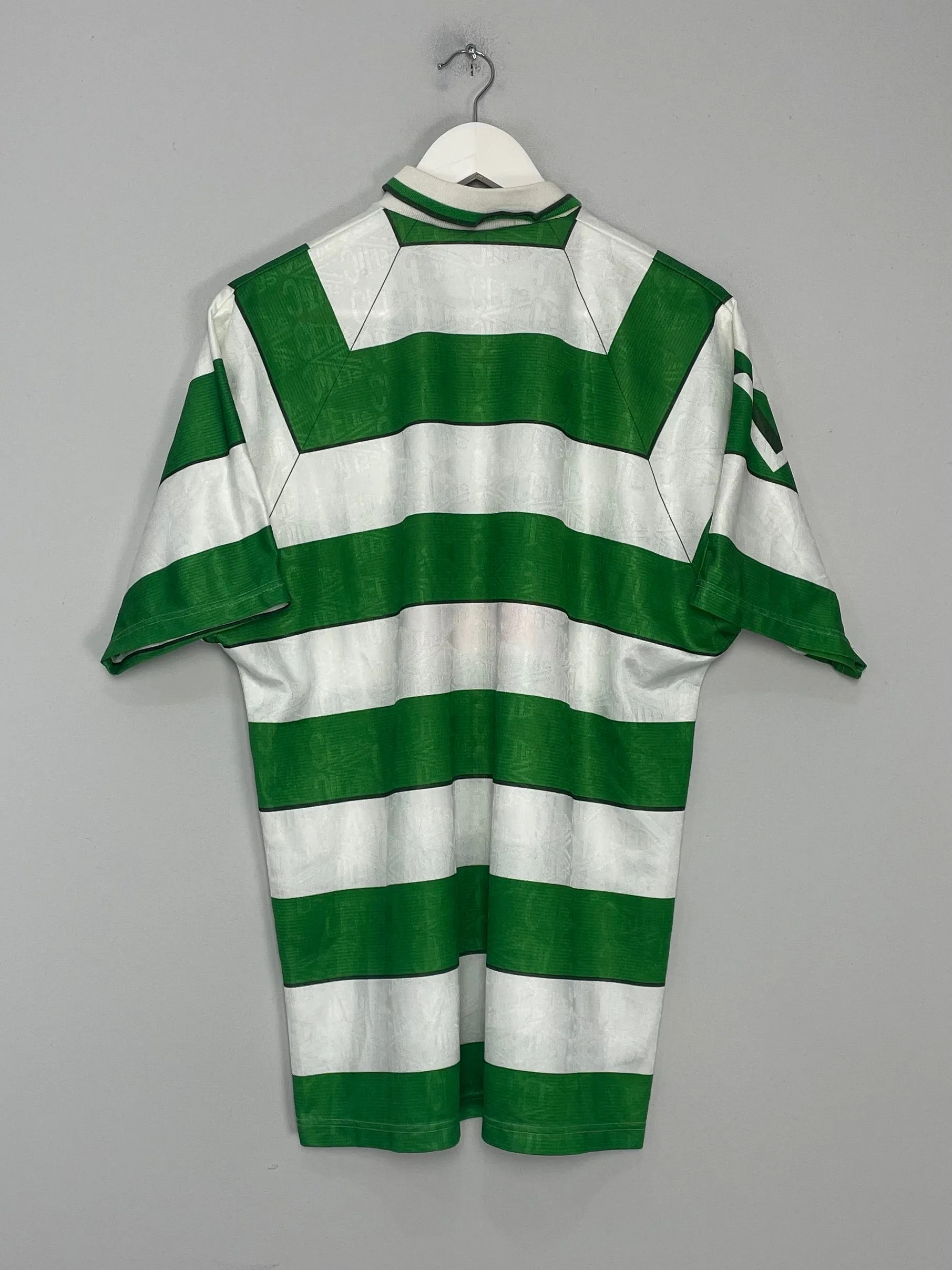 1991/92 CELTIC HOME SHIRT (M) UMBRO
