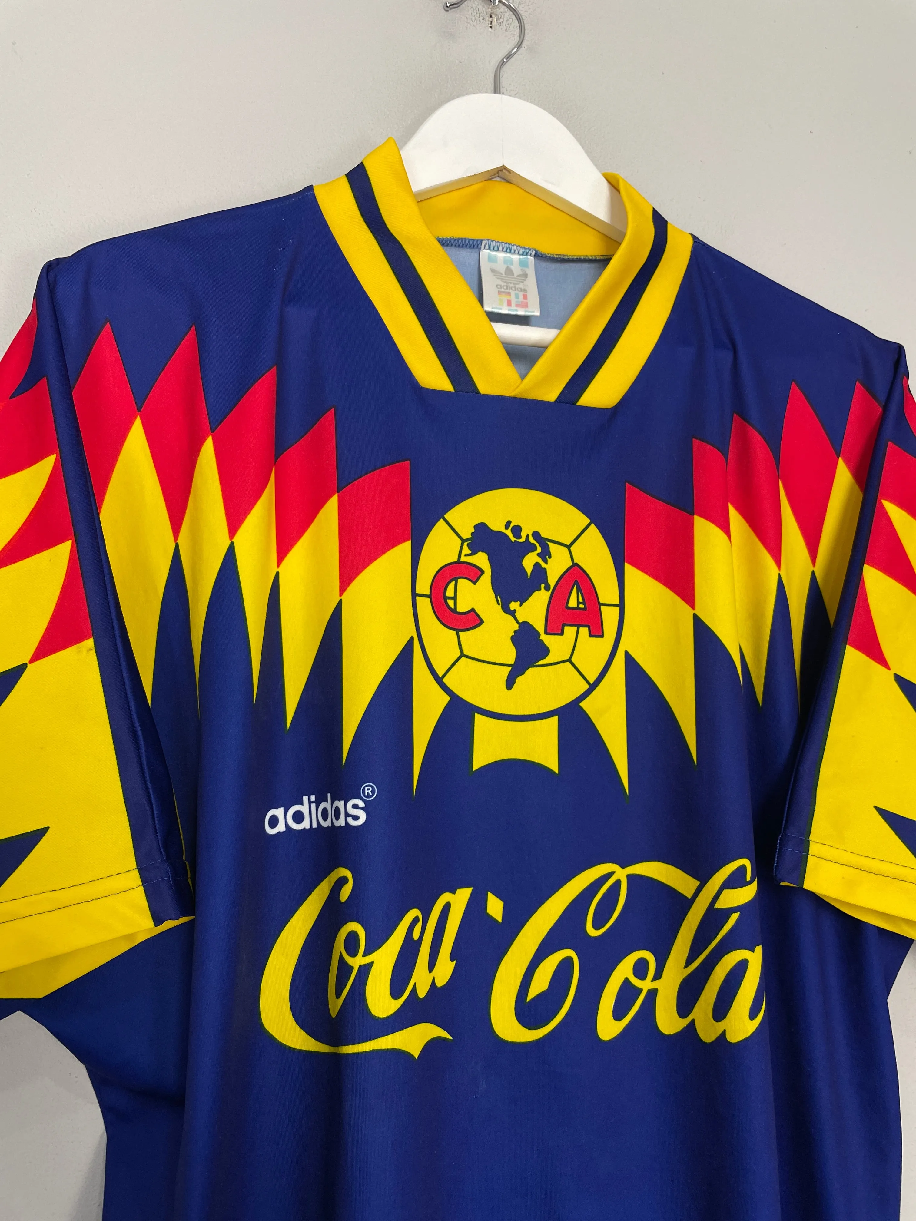 1994/96 CLUB AMERICA AWAY SHIRT (L) ADIDAS