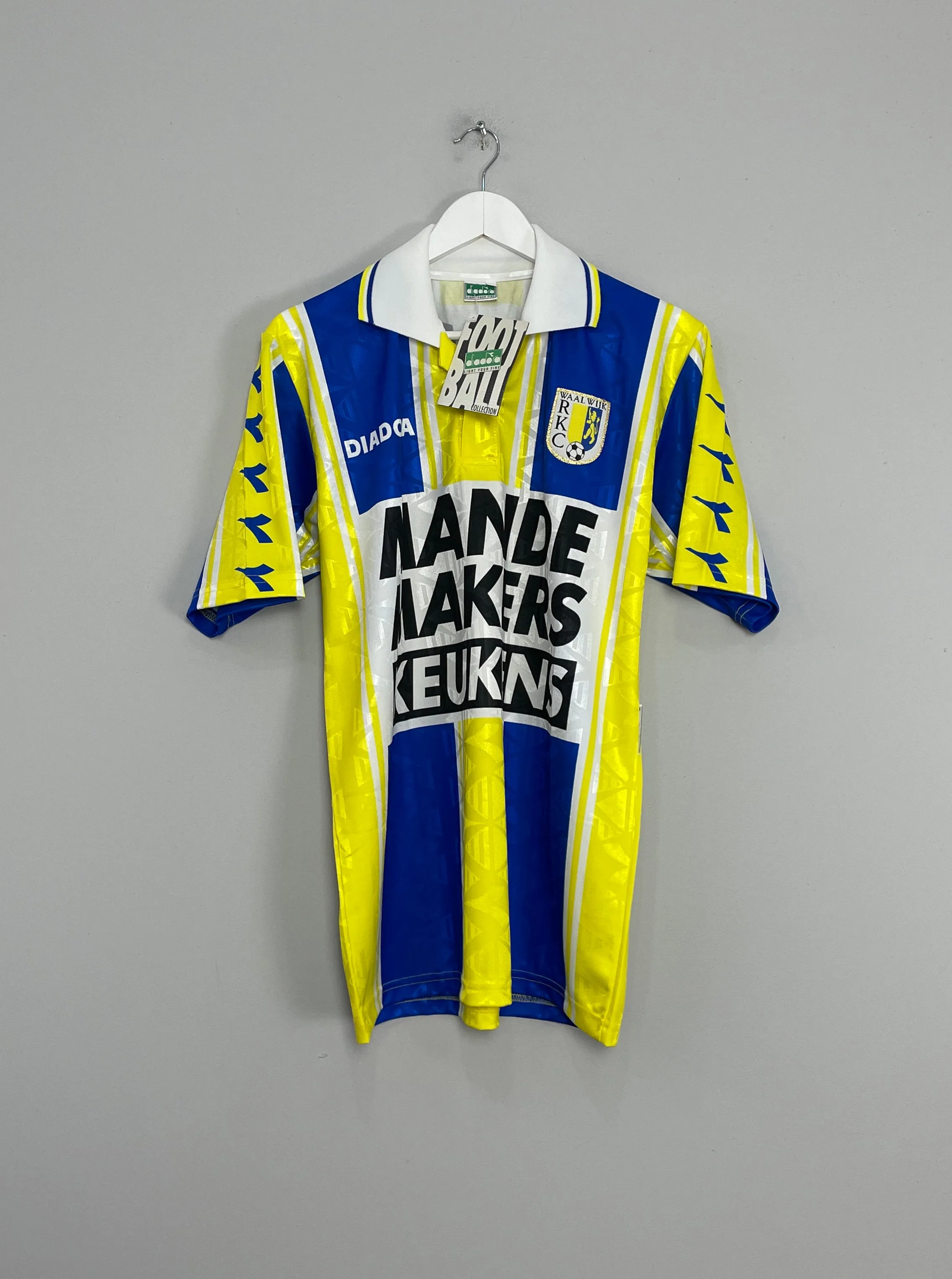 1995/97 RKC WAALWIJK *BNWT* HOME SHIRT (M) DIADORA