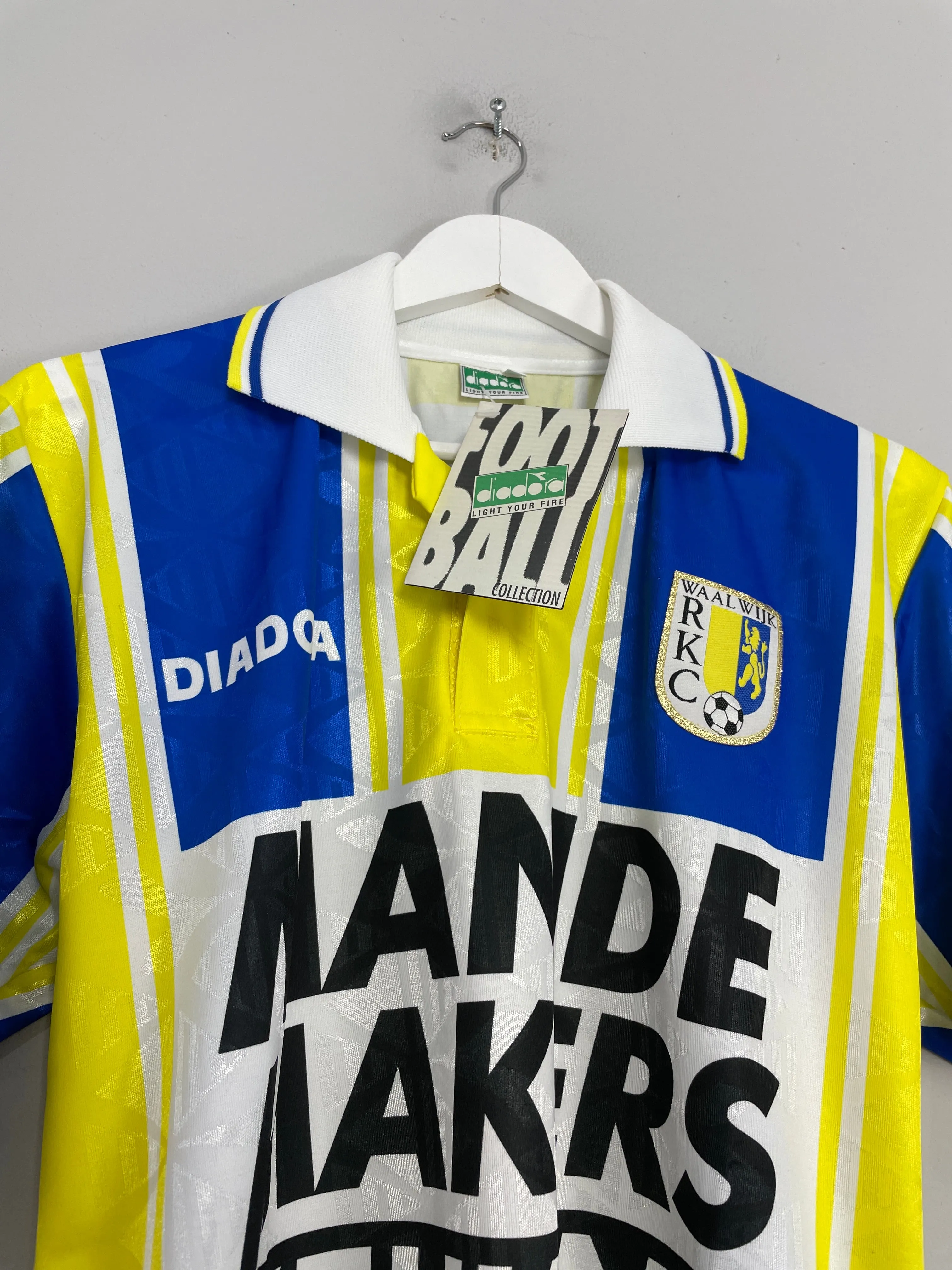 1995/97 RKC WAALWIJK *BNWT* HOME SHIRT (M) DIADORA