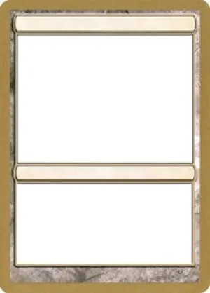 2003 World Championship Blank Card [World Championship Decks 2003]