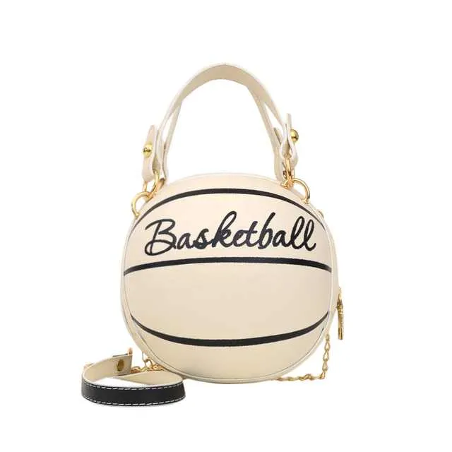 3d basketball fashion chain handbag