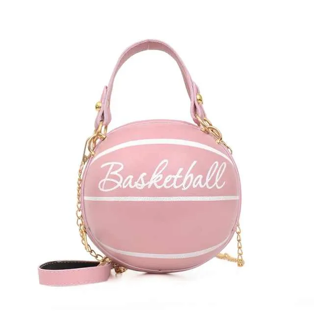 3d basketball fashion chain handbag
