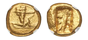 505-480BC ACHAEMENID EMPIRE Darius I-Xerxes I NGC AU 4/5-4/5