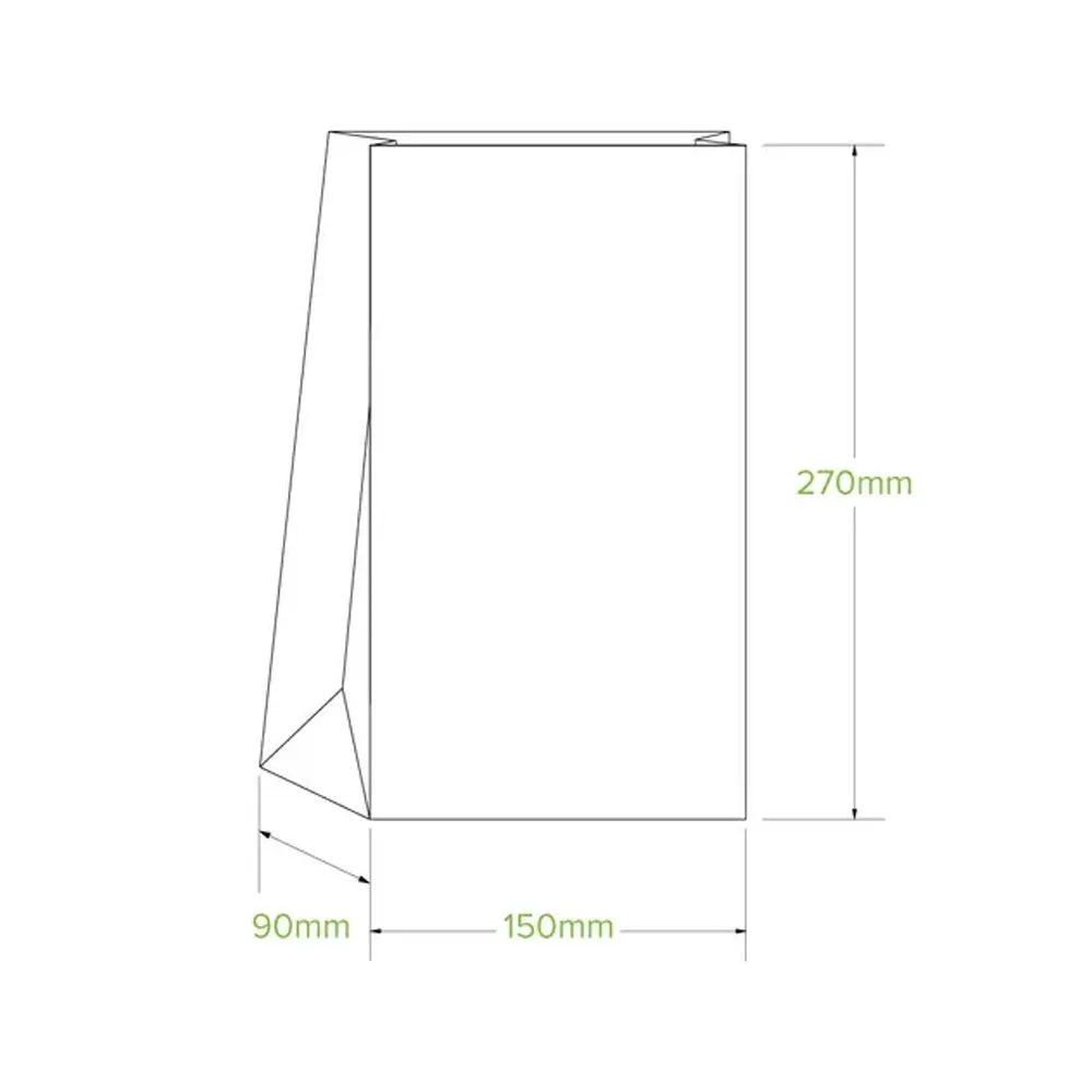 #6 SOS Kraft Paper Bag - 2000/CTN