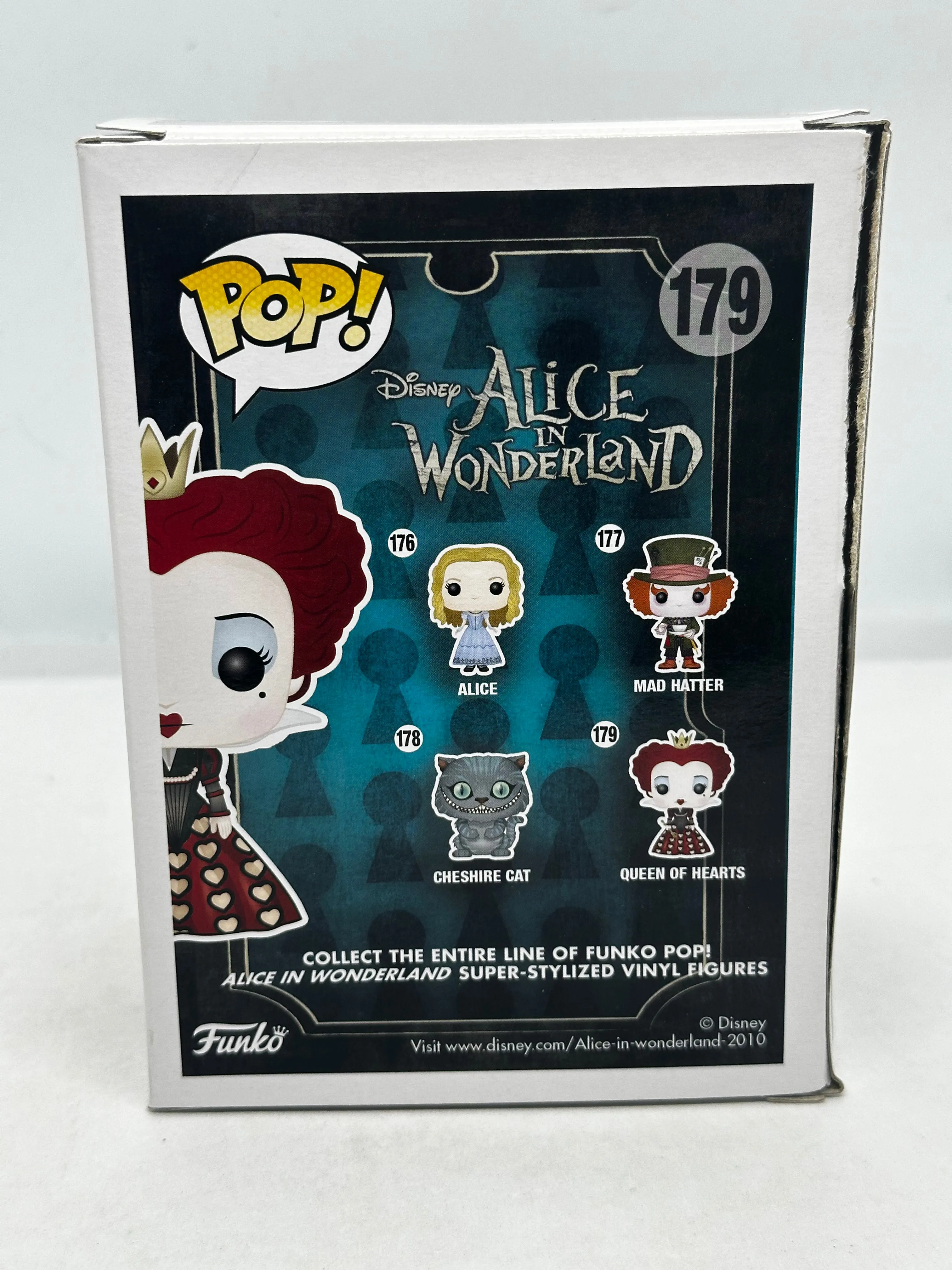 Alice in Wonderland (2010) - Queen of Hearts #179 Pop! Vinyl (box tear)