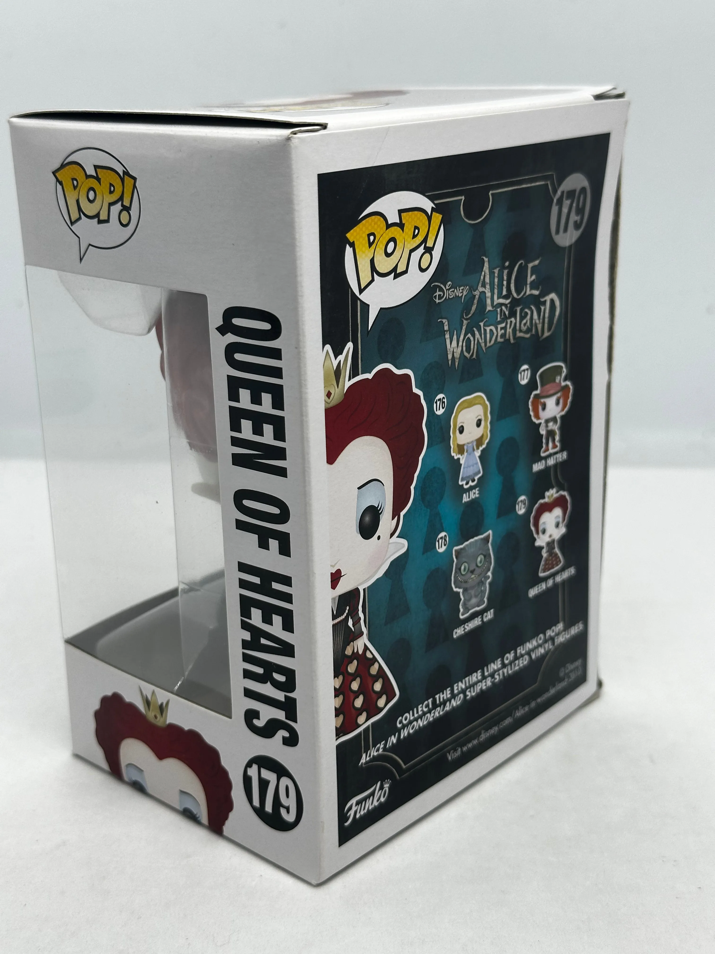 Alice in Wonderland (2010) - Queen of Hearts #179 Pop! Vinyl (box tear)