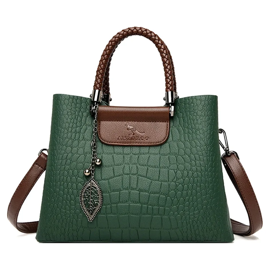 Alligator 3-Layer Luxury Crossbody