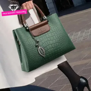 Alligator 3-Layer Luxury Crossbody