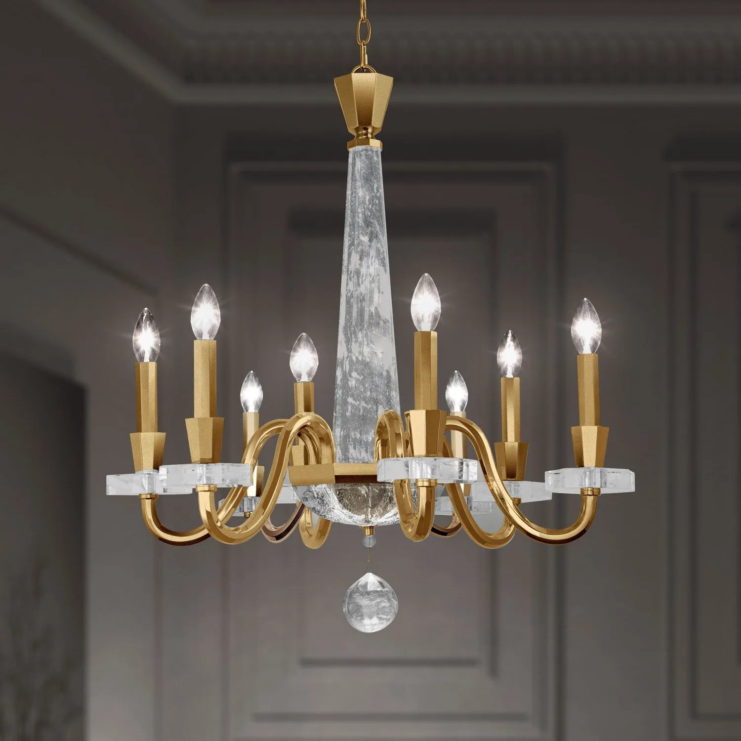Amadeus Eight Light Chandelier