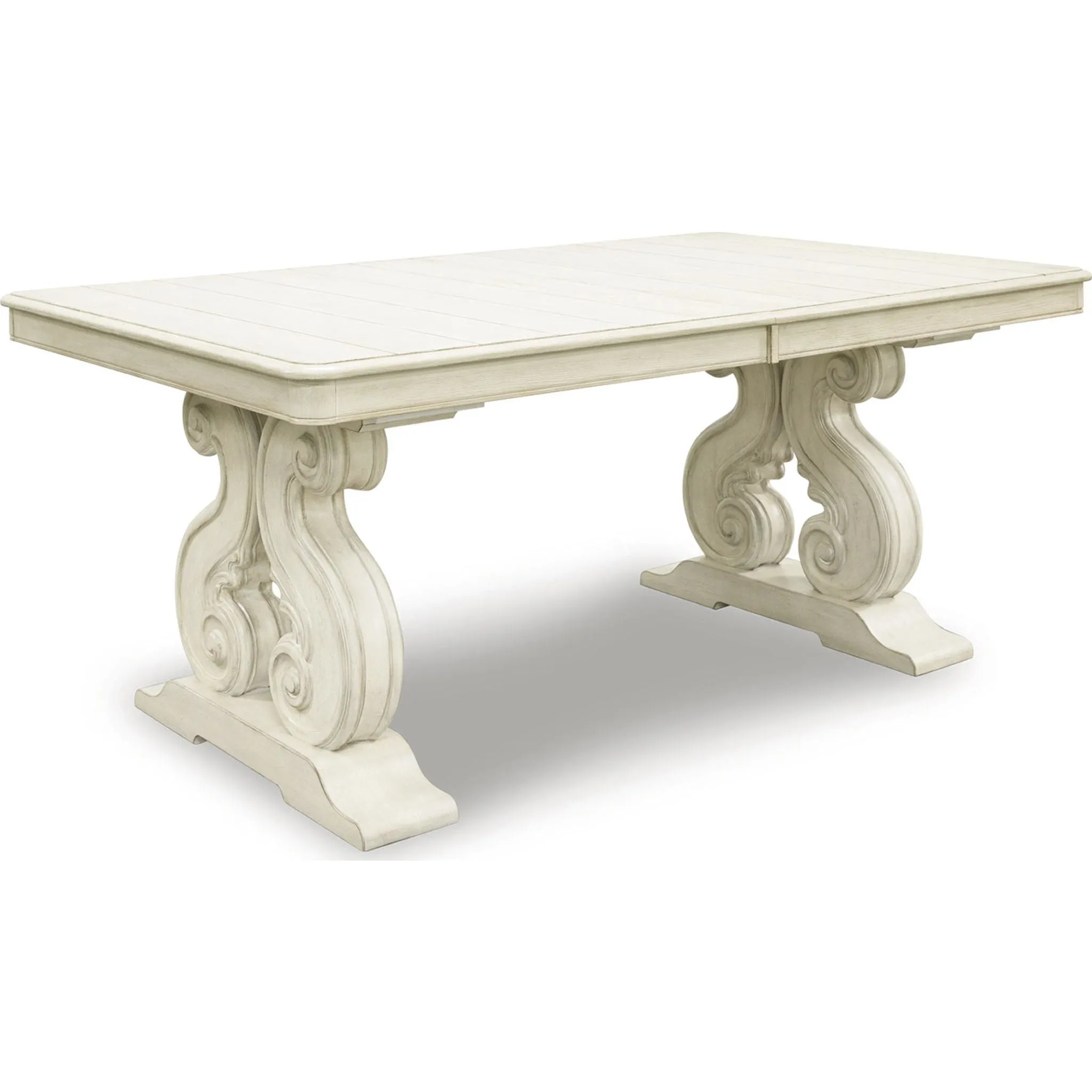Arlendyne Dining Extension Table - Antique White - (D980D4)