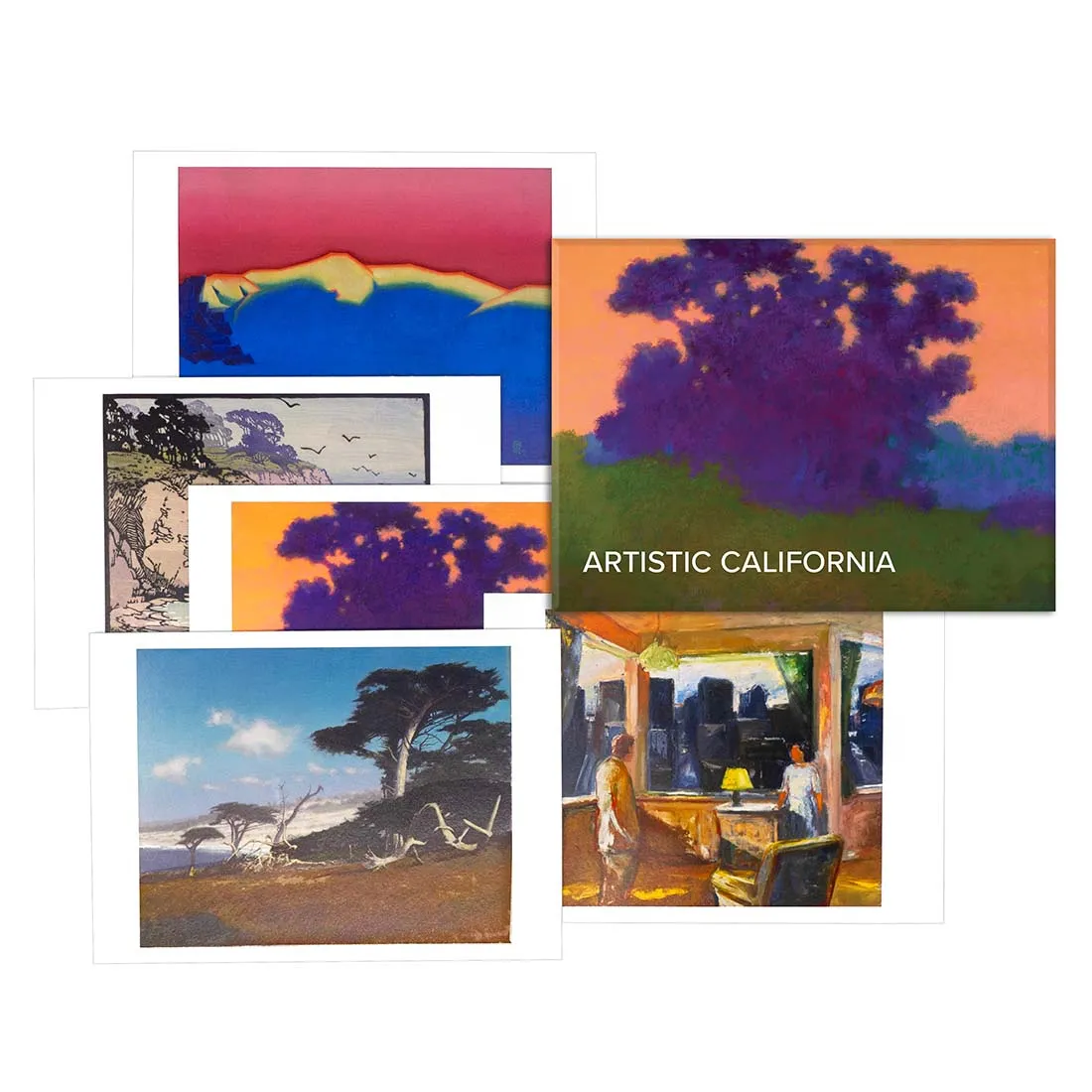 Artistic California Boxed Cards