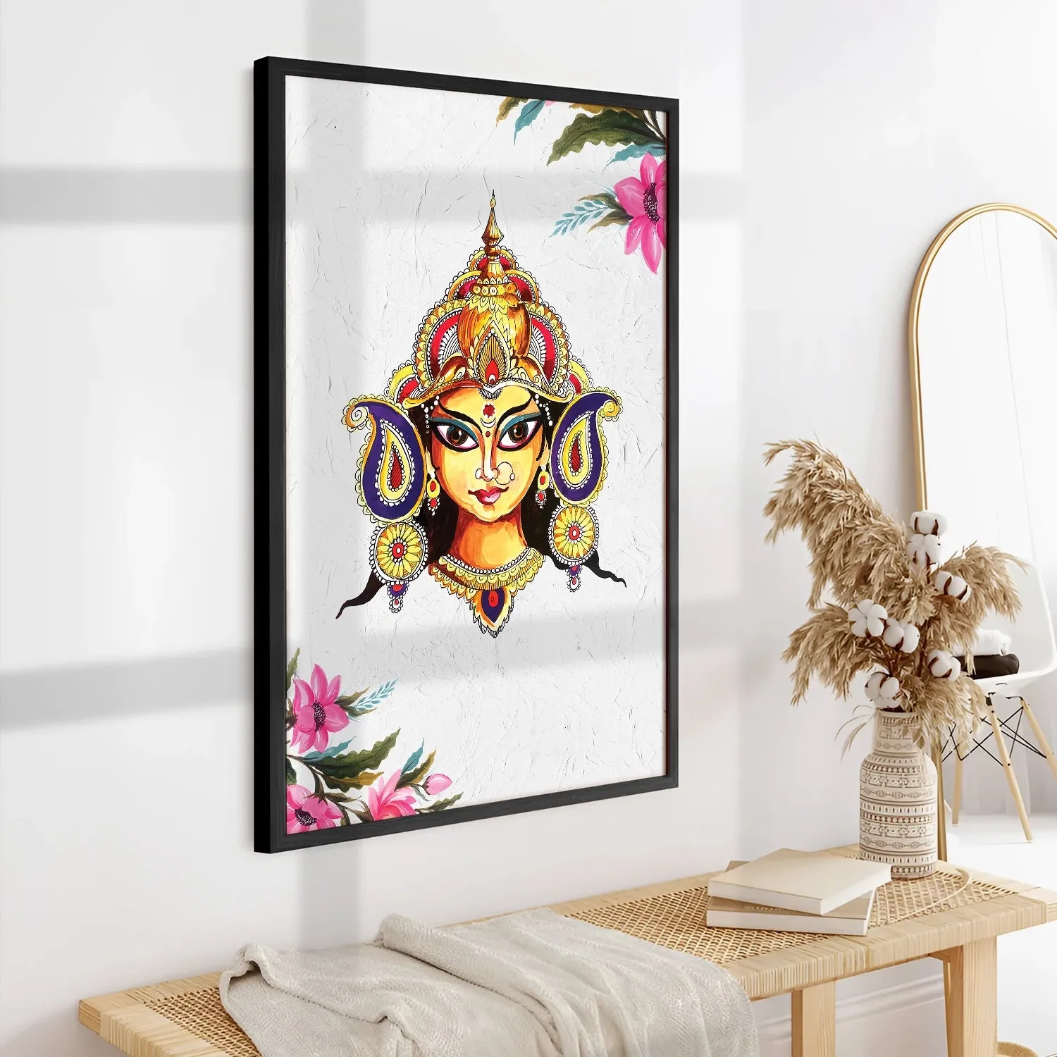 Artistic Durga Ma Portrait