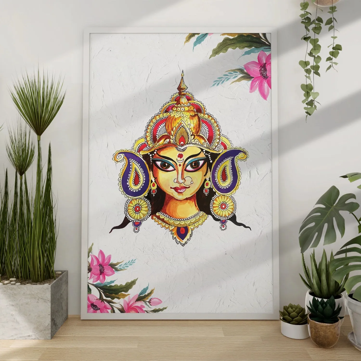 Artistic Durga Ma Portrait