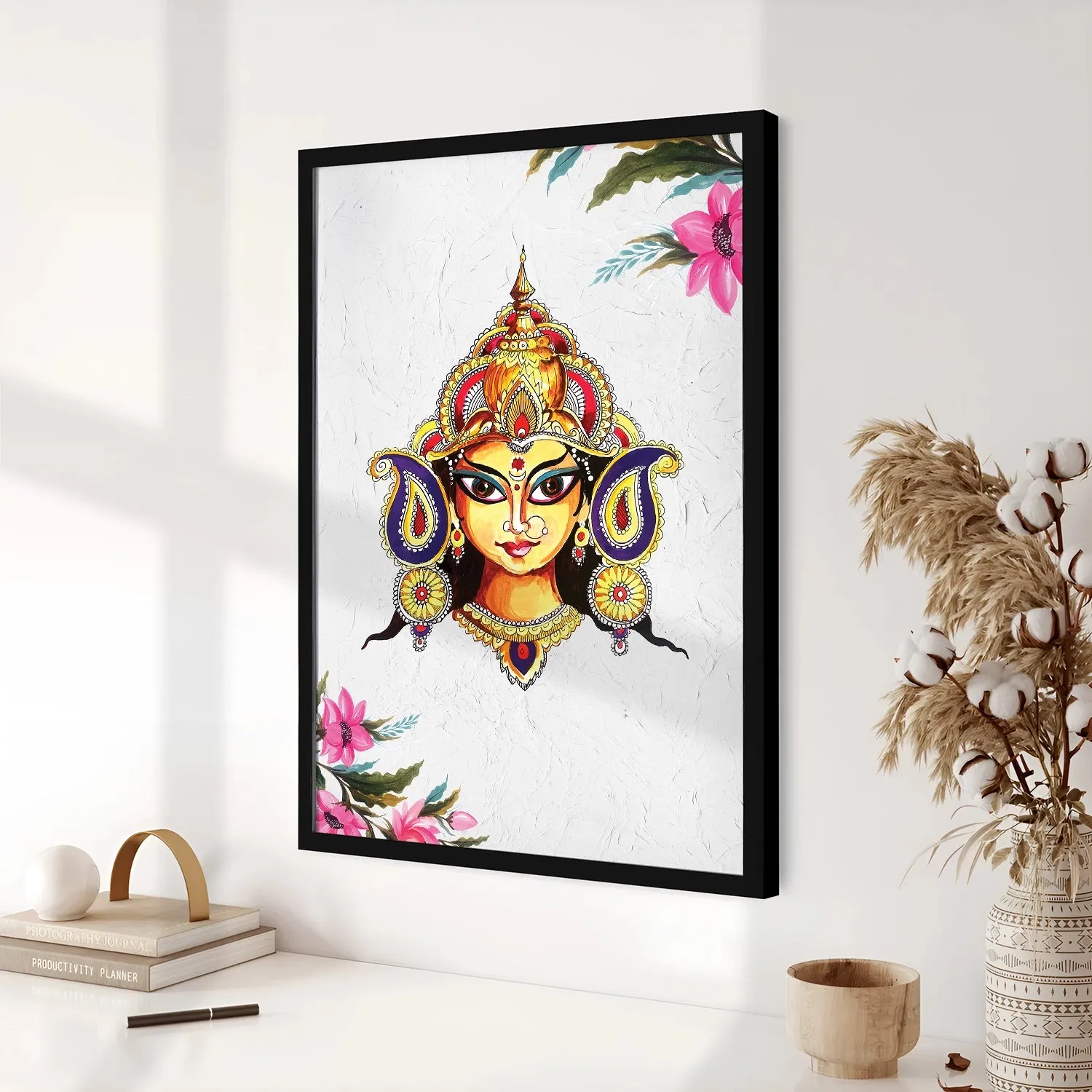 Artistic Durga Ma Portrait