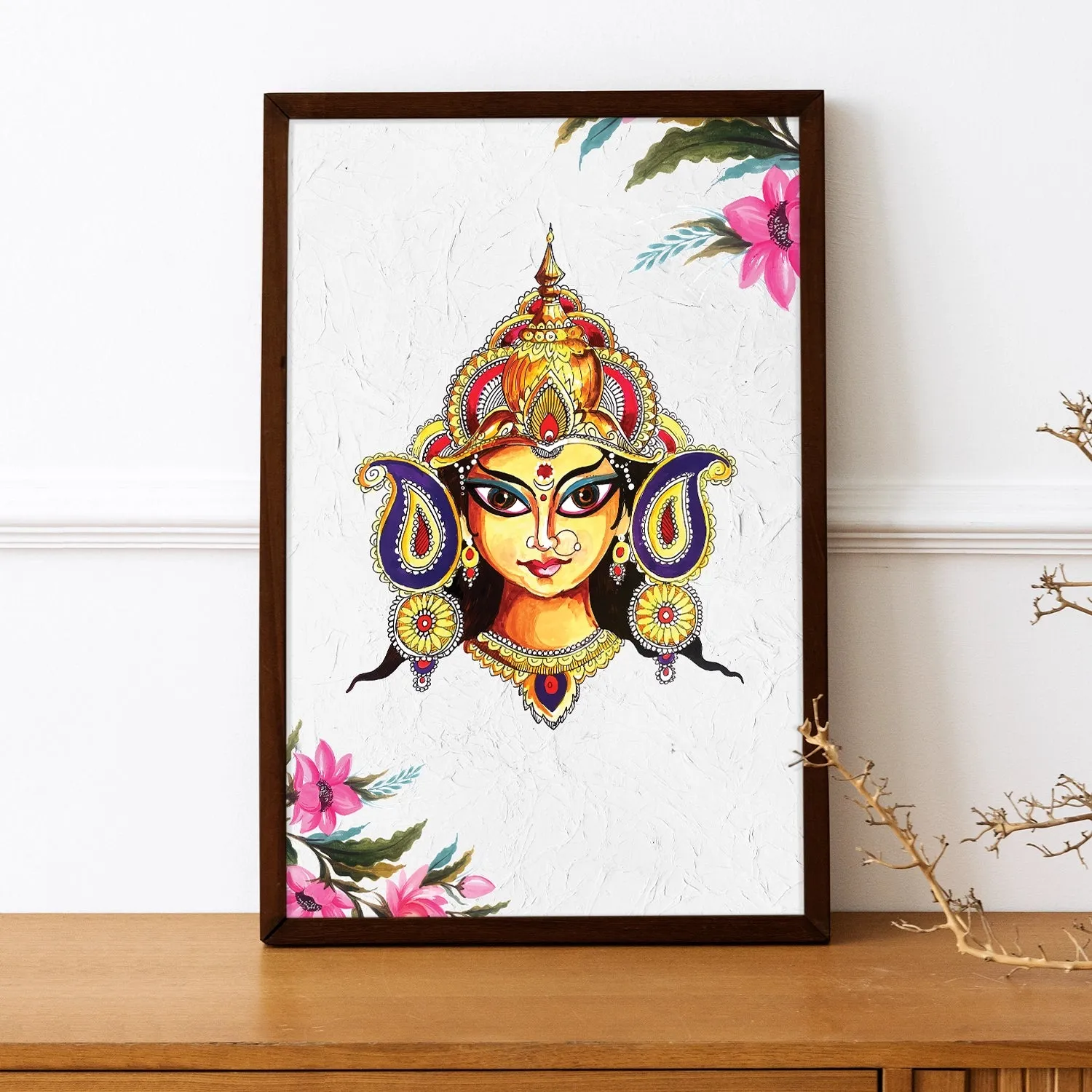 Artistic Durga Ma Portrait