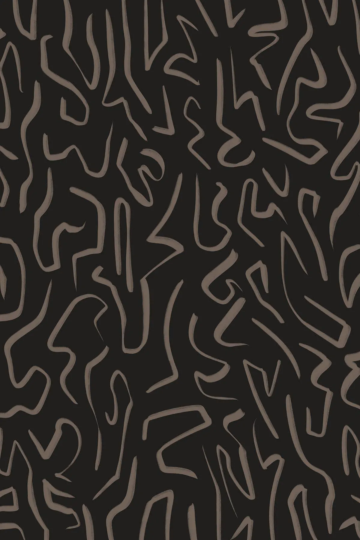 Artistic Lines Small Brown