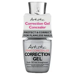 Artistic Nail Design Correction Gel Pink Concealer 15ml