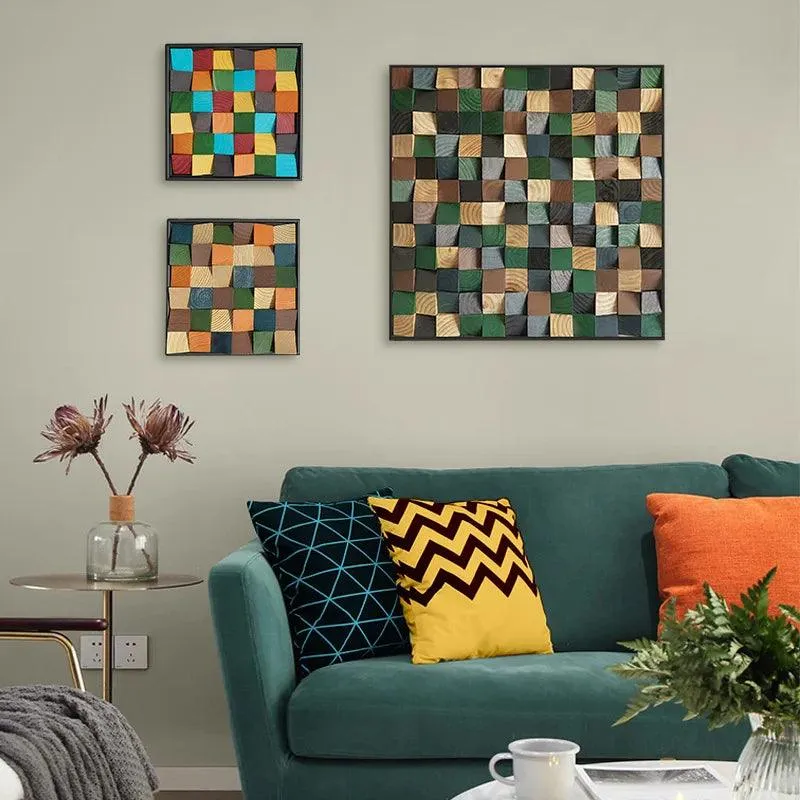 Artistic Wooden Tile Collection