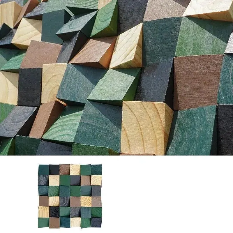 Artistic Wooden Tile Collection