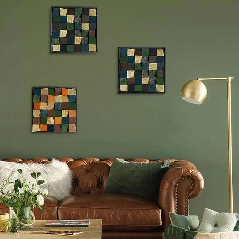 Artistic Wooden Tile Collection