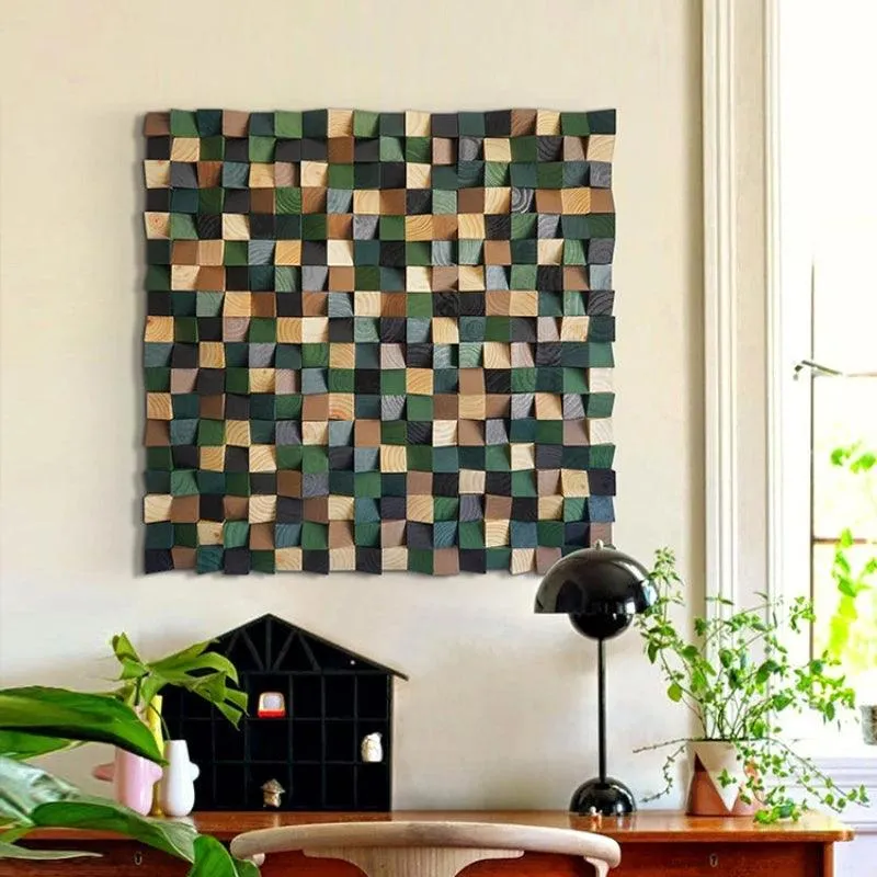 Artistic Wooden Tile Collection