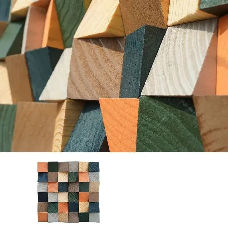 Artistic Wooden Tile Collection