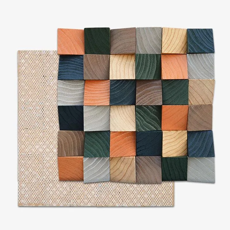 Artistic Wooden Tile Collection