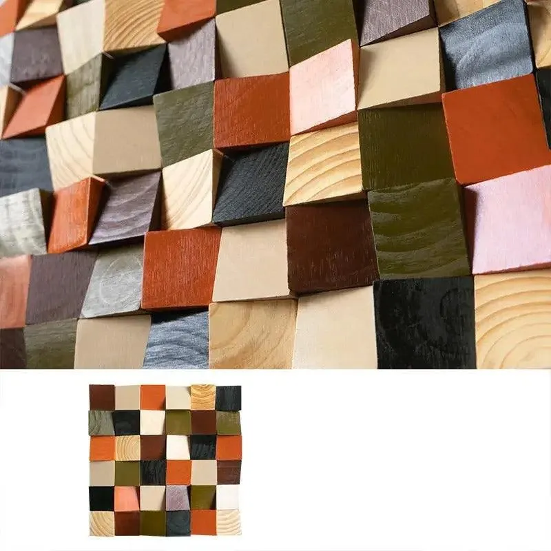 Artistic Wooden Tile Collection