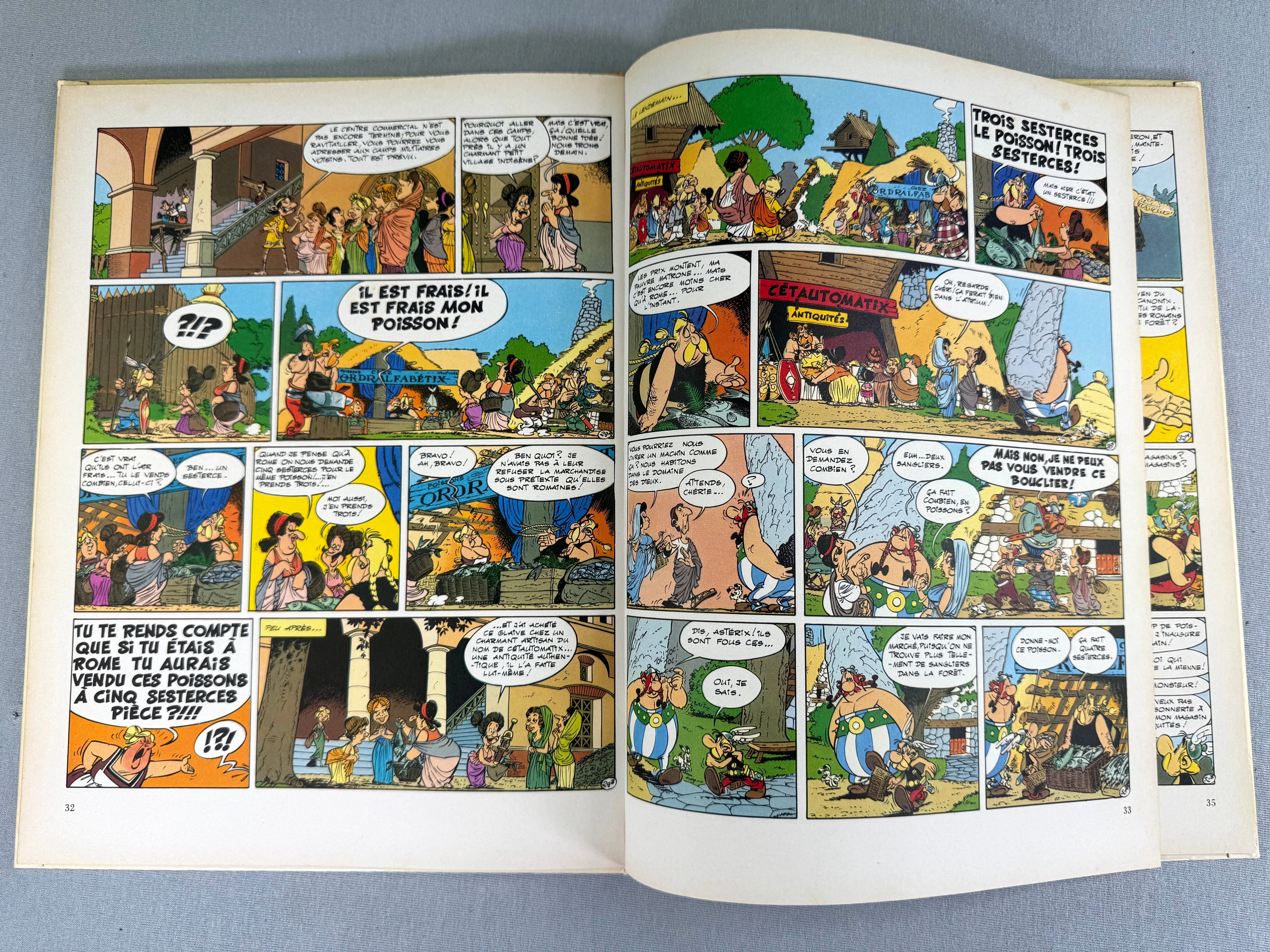 Asterix: Le Domaine Des Dieux - Dargaud 1971 1st French Edition Rare HB EO