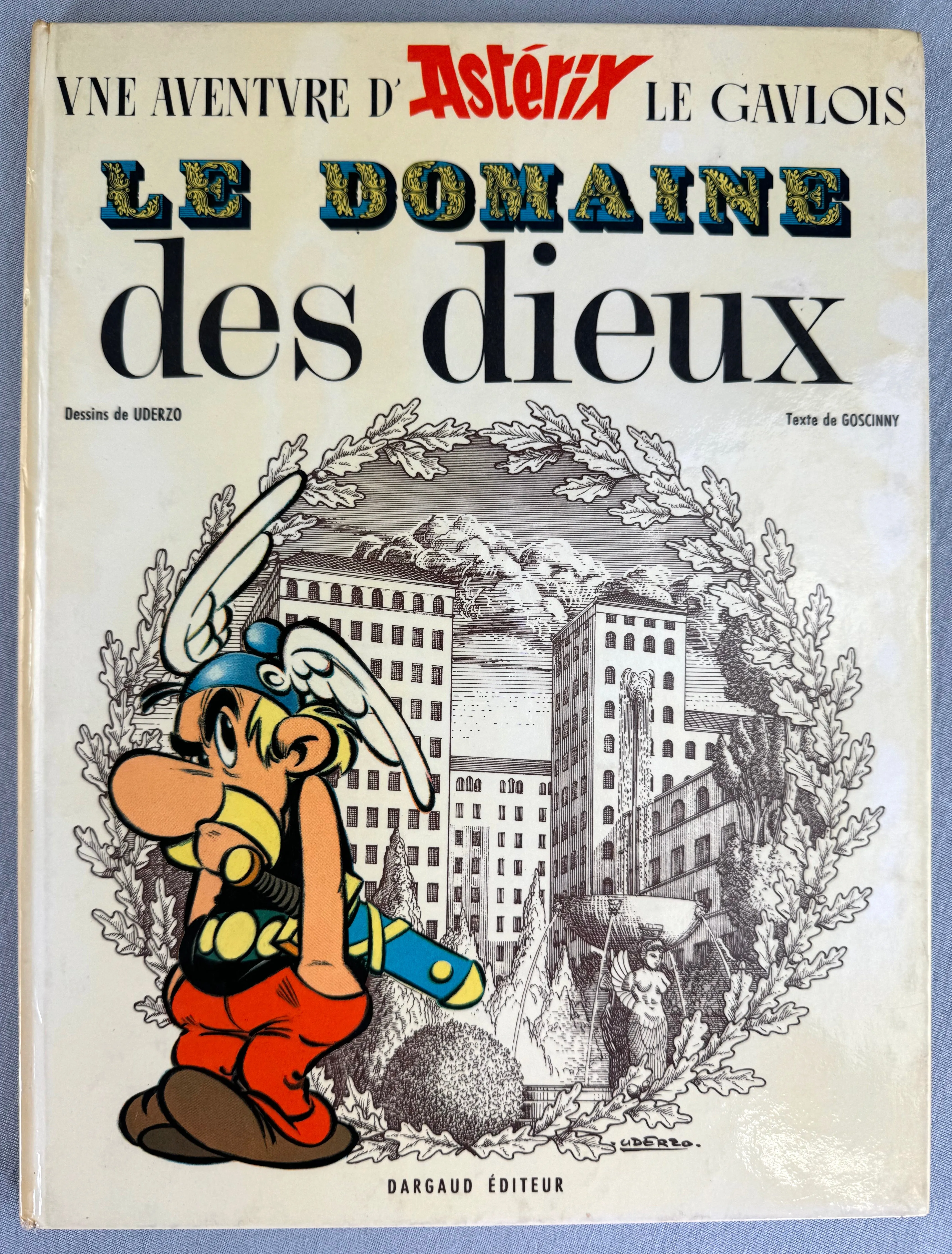 Asterix: Le Domaine Des Dieux - Dargaud 1971 1st French Edition Rare HB EO