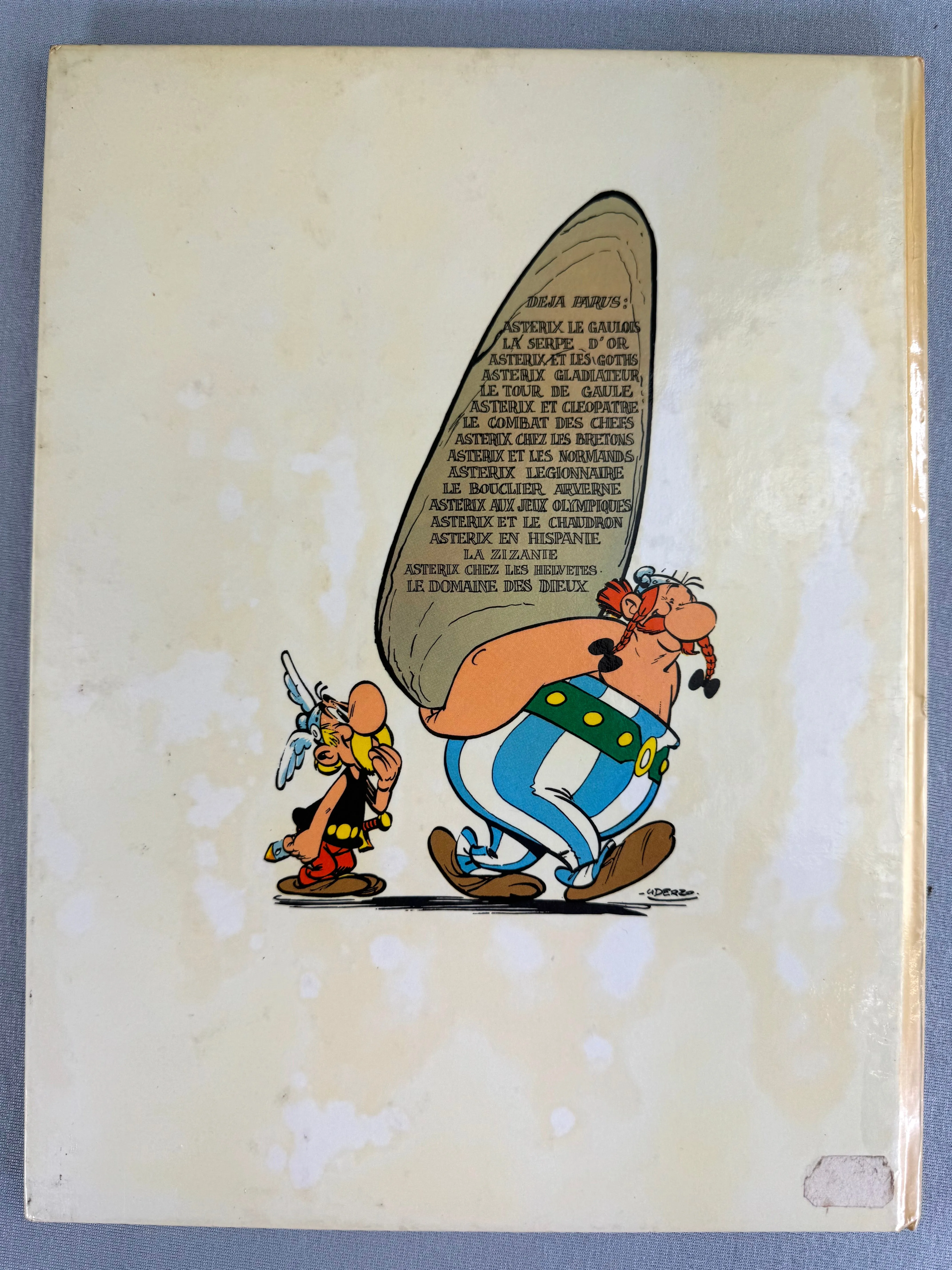 Asterix: Le Domaine Des Dieux - Dargaud 1971 1st French Edition Rare HB EO