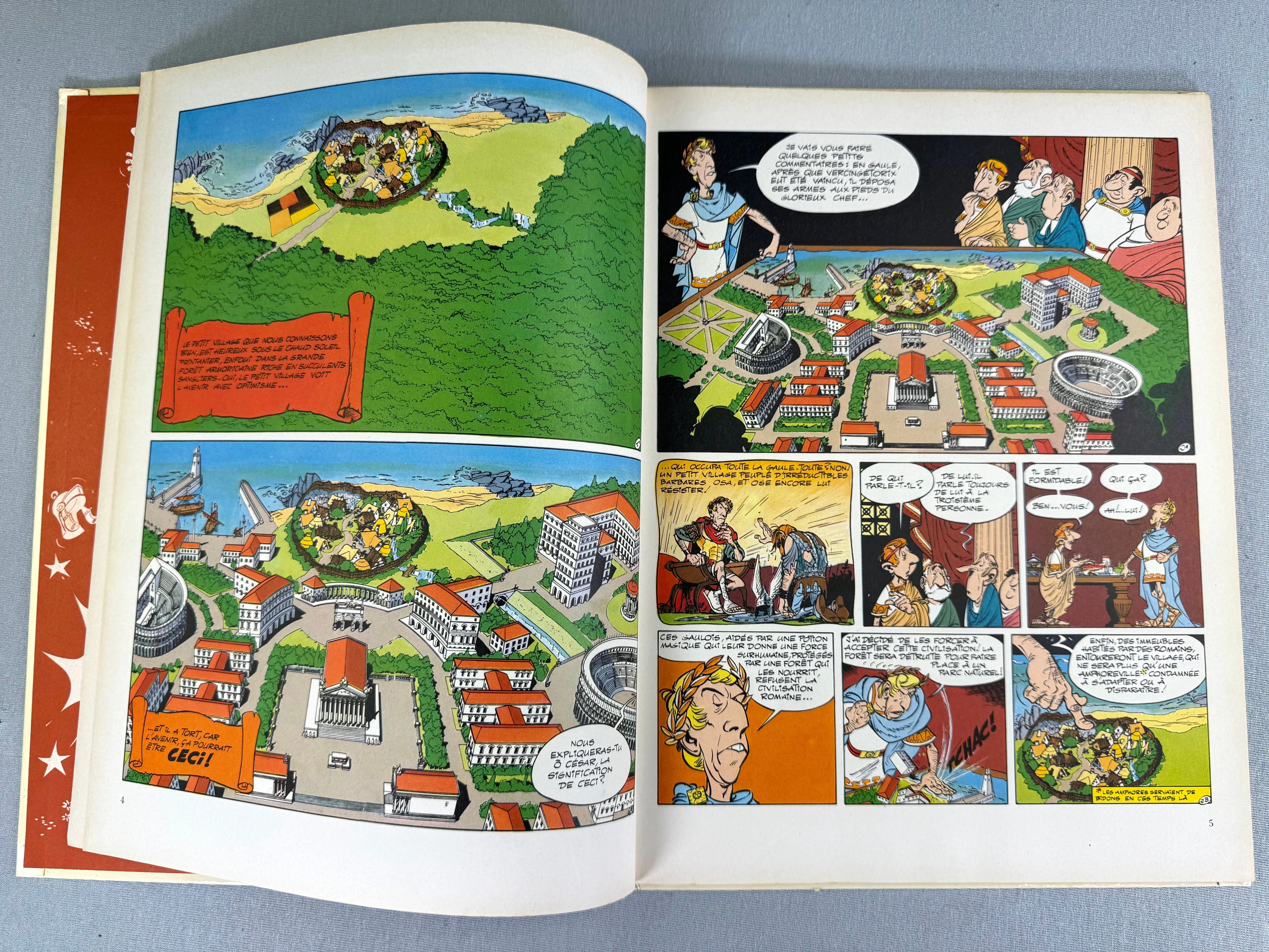 Asterix: Le Domaine Des Dieux - Dargaud 1971 1st French Edition Rare HB EO