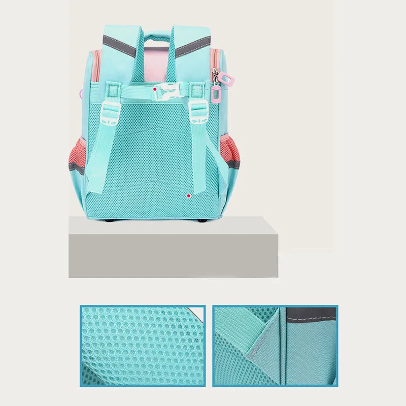 Backpack For Kids Cute Cartoon Unicorn Dinosaur Oxford Schoolbag
