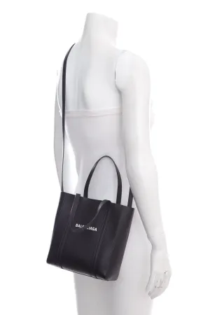 Balenciaga Black Leather top Handle Handbag
