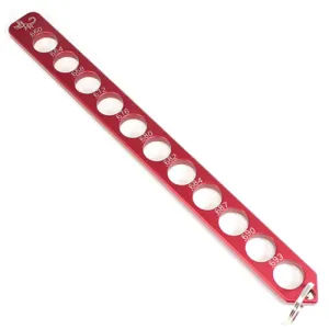 Ball Gauge, Precision Billet, RED