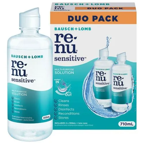 Bausch & Lomb Renu Sensitive Multi-Purpose Duo Pack 710ml (355ml   355ml)
