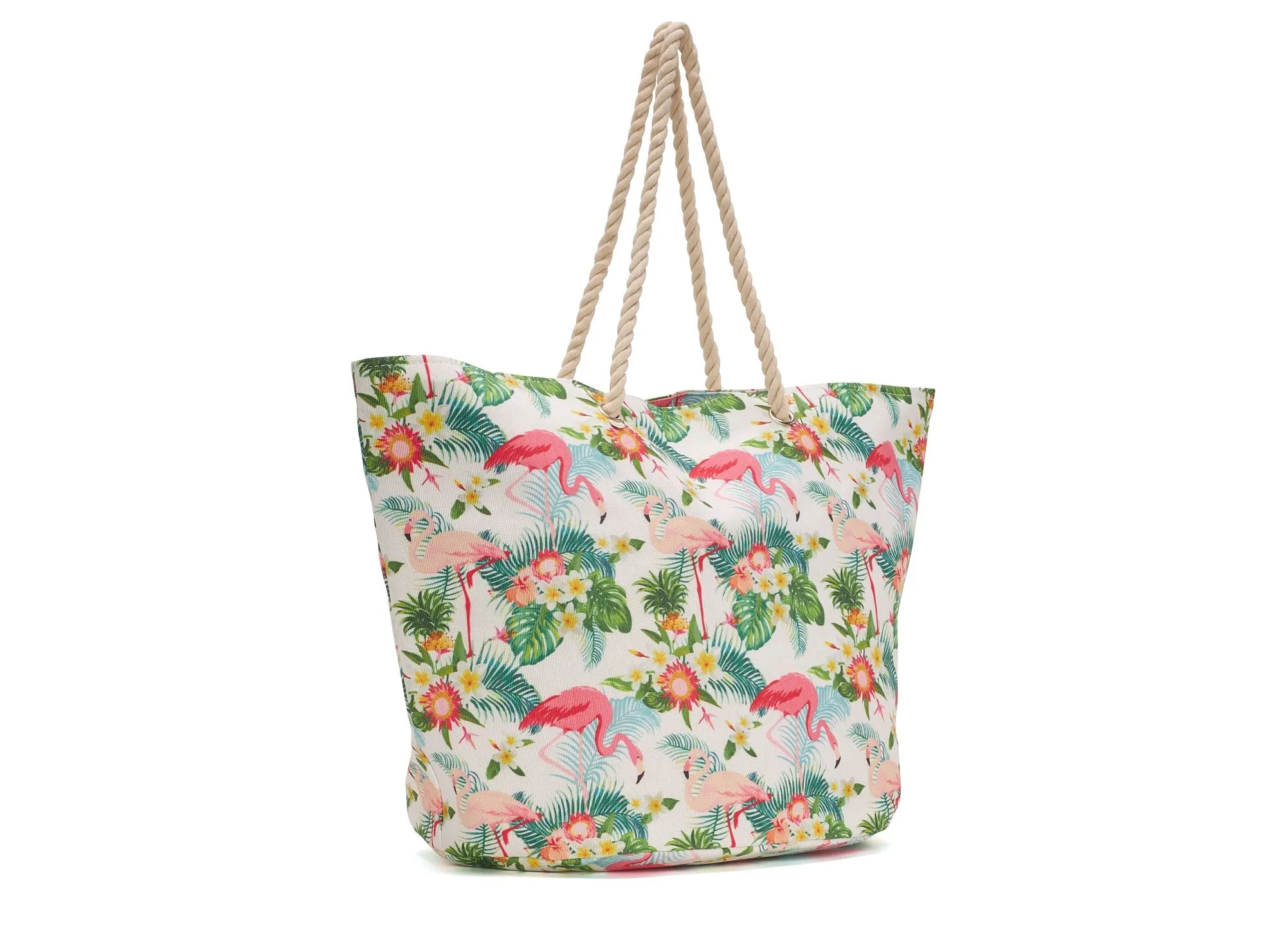 Beach bag flamingo