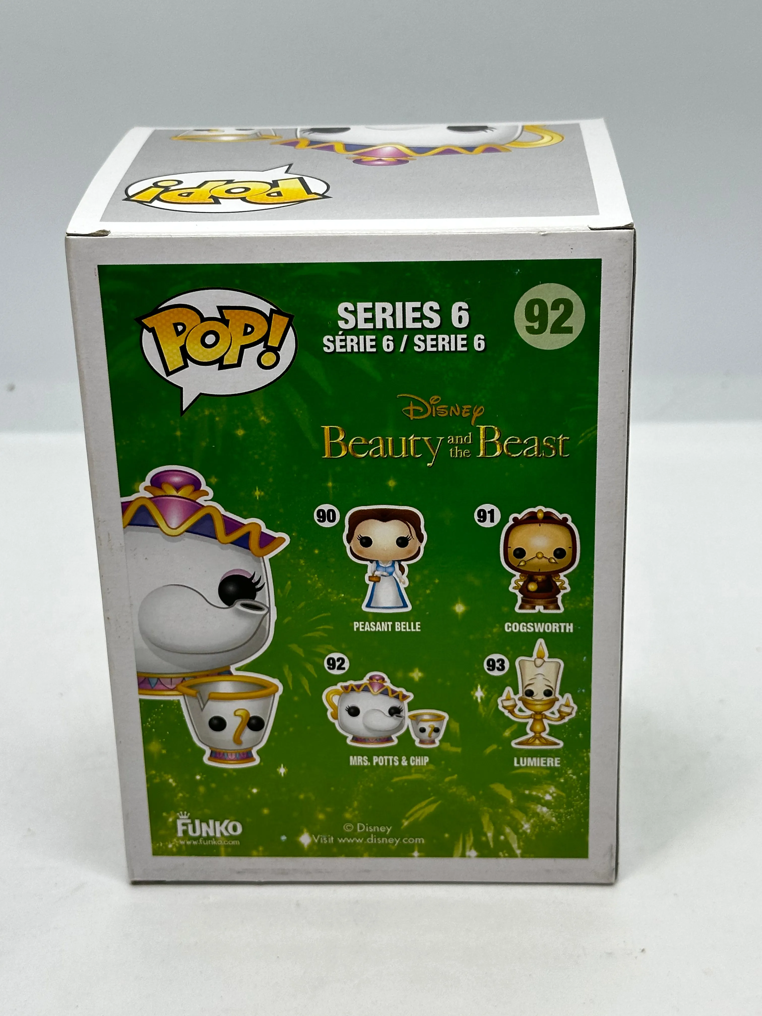 Beauty and the Beast (1991) - Mrs. Potts and Chip #92 Pop! Vinyl