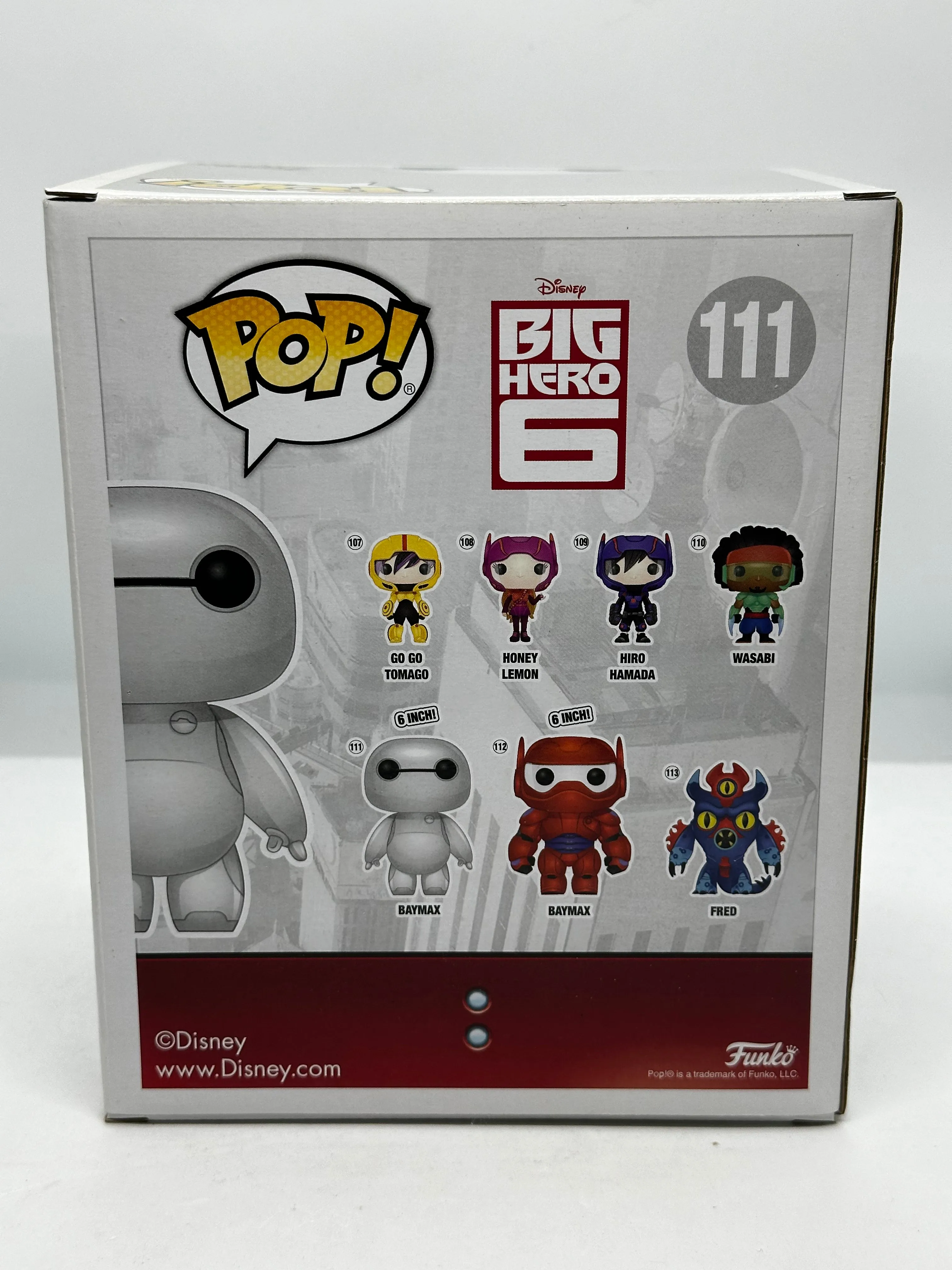 Big Hero 6 - Baymax Diamond Glitter #111 6” Pop! Vinyl