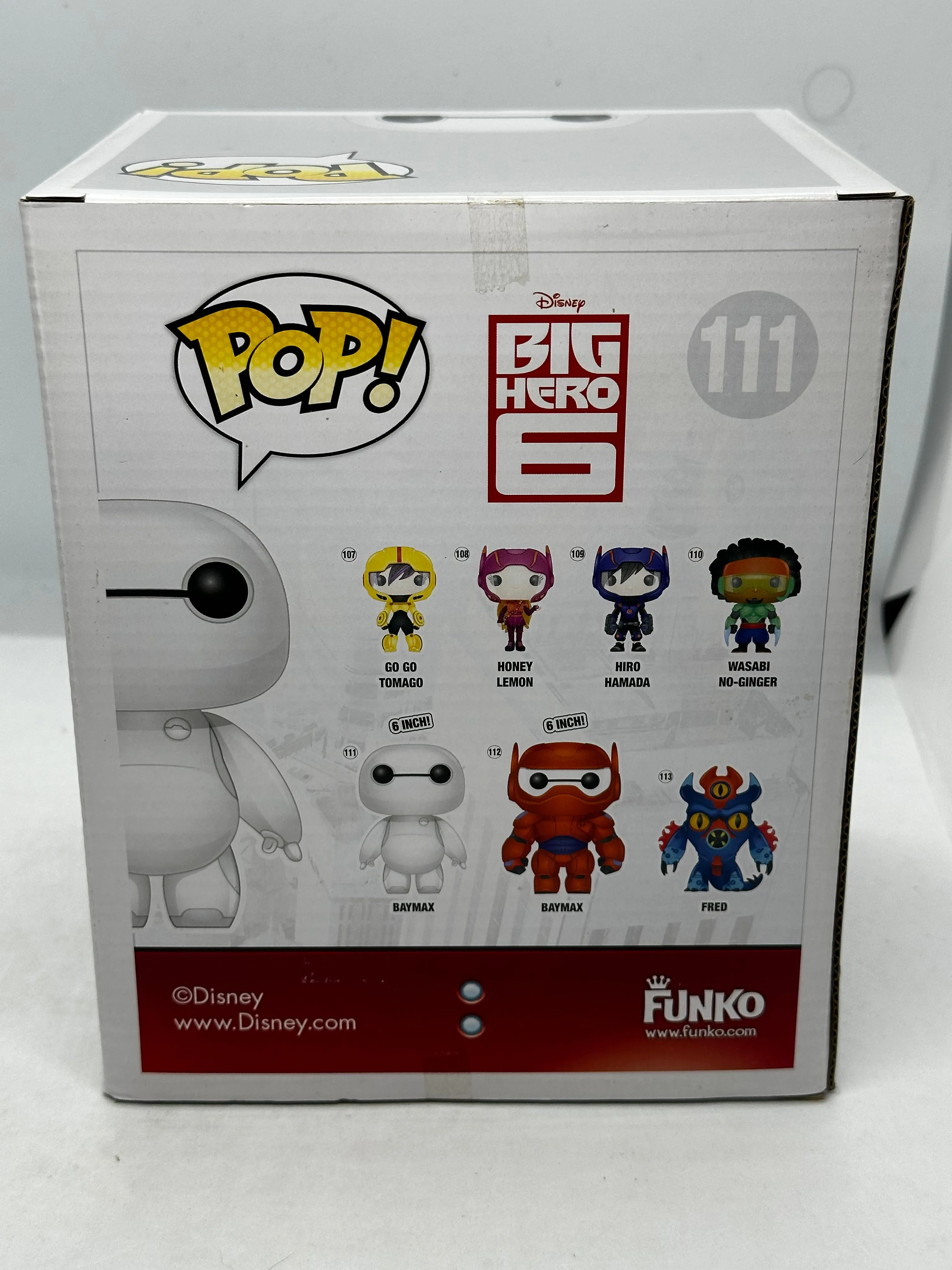 Big Hero 6 - Baymax (Pearlescent) #111 6” Pop! Vinyl