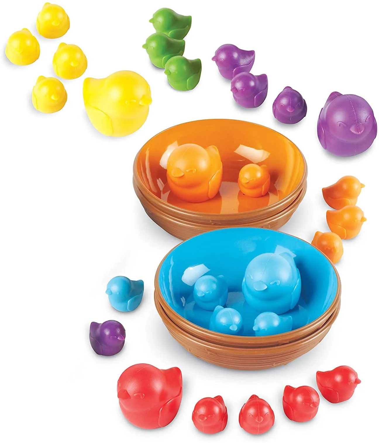 Bird Nest Color Sorting Activity - Cute Learning Toy