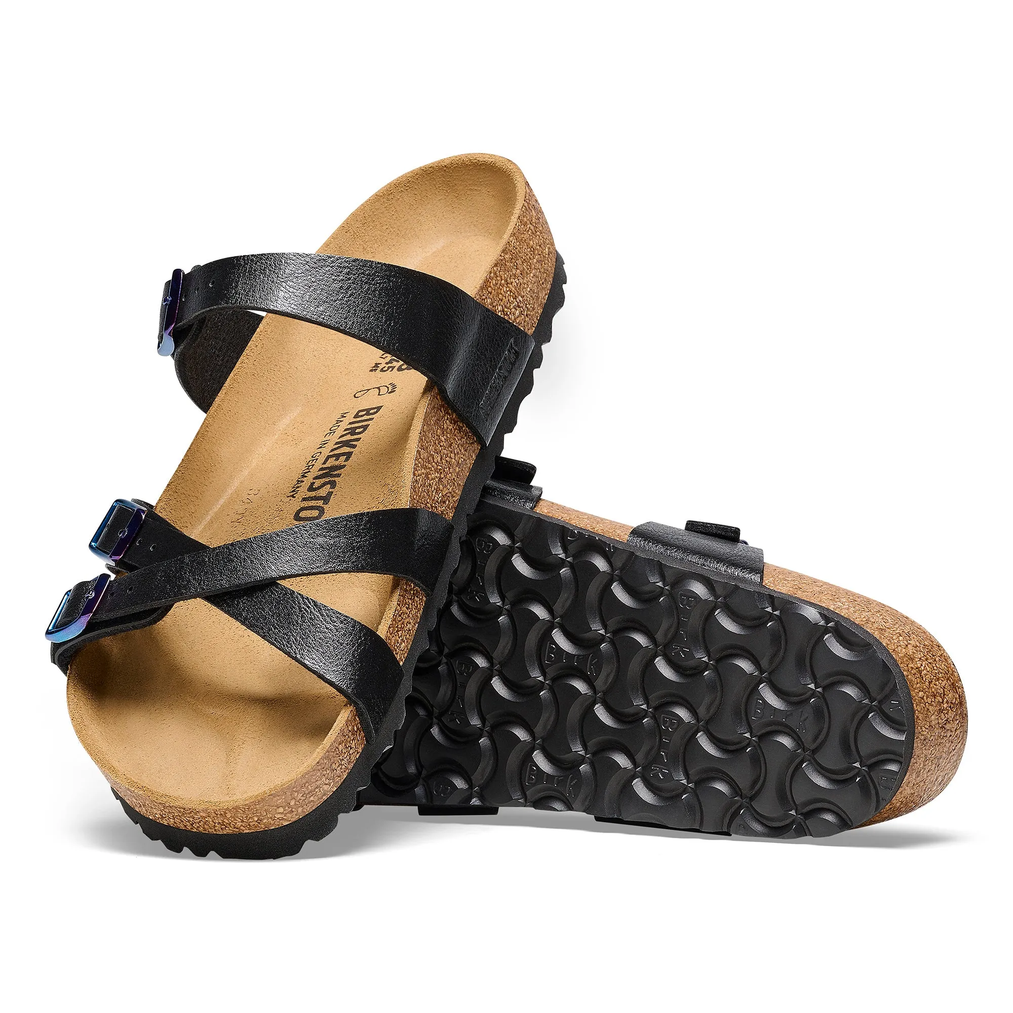 Birkenstock Franca graceful licorice Birko-Flor