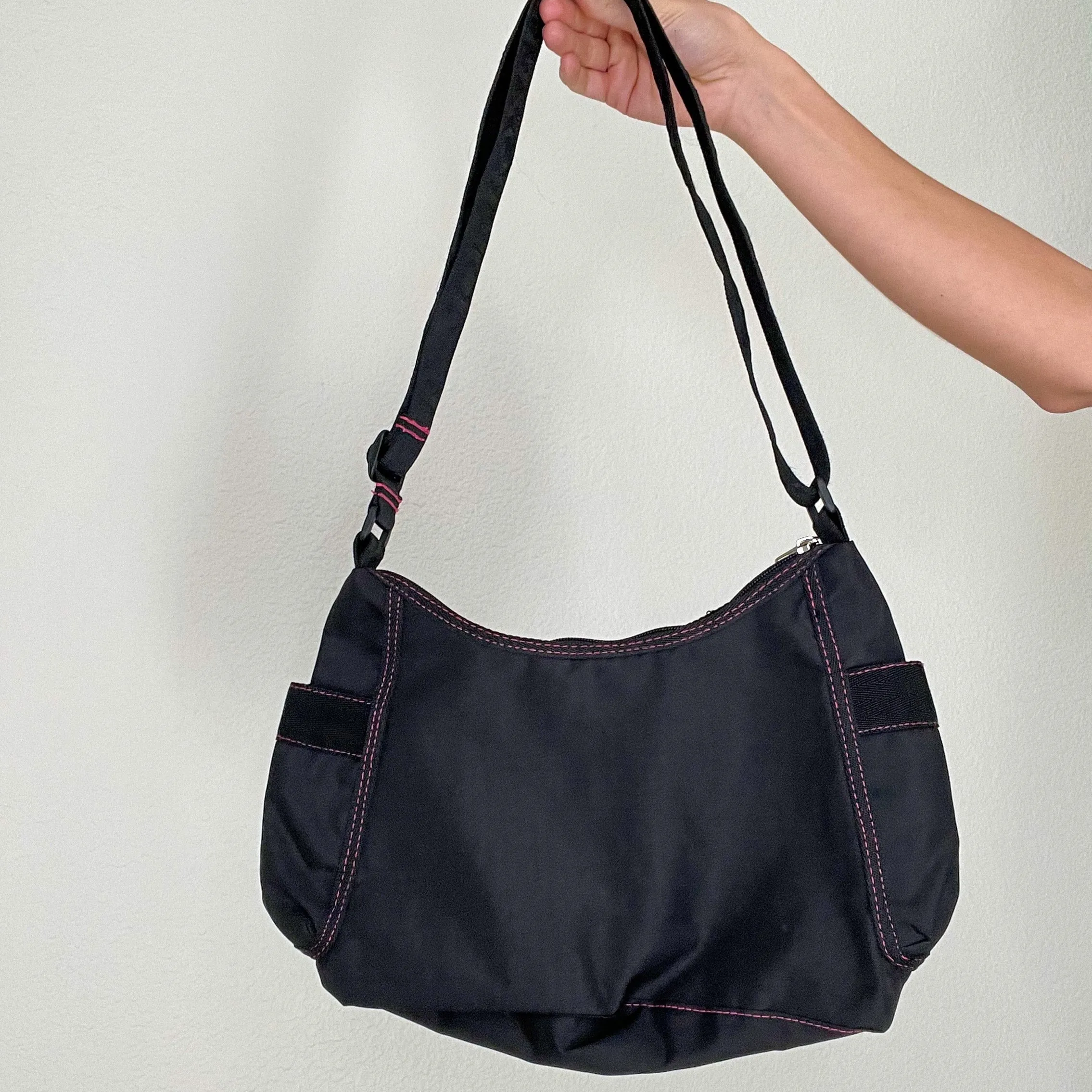 Black Nylon Joe Boxer Purse