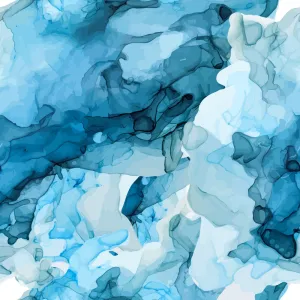 Blue Watercolor Pattern