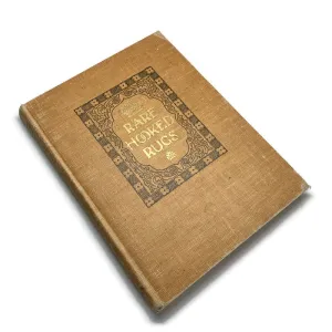 Book- Rare Hooked Rugs by William Winthrop Kent
