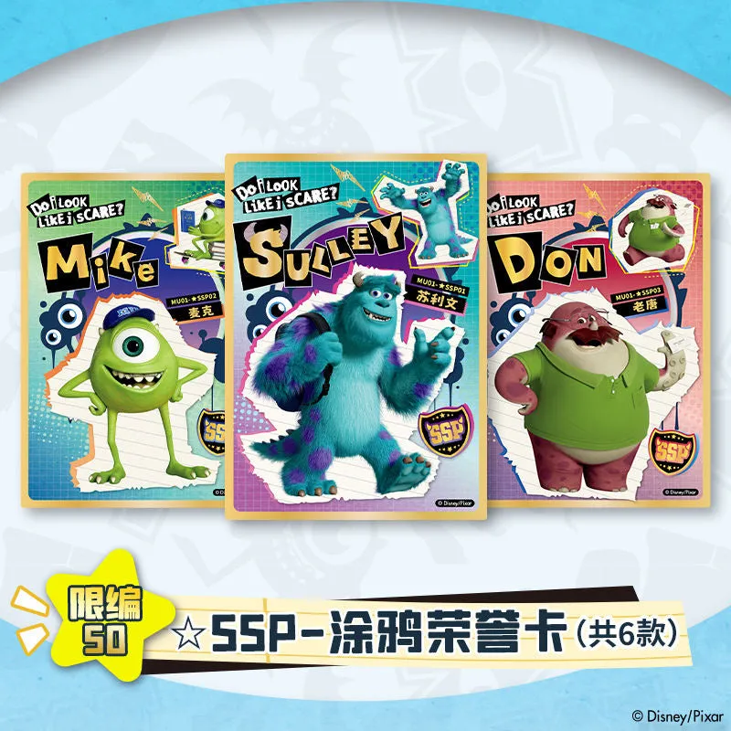 Booster-Cardfun Disney Monsters University Box Winnie the Pooh Collection Card