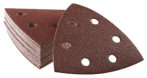 Bosch SDTR082C Triangle Sanding Sheet, 80 Grit, Coarse, Aluminum Oxide Abrasive :PK 25: QUANTITY: 1