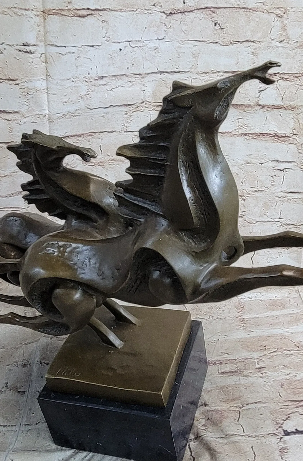 Bronze Sculpture Modern Art Hot Cast by Lost Wax Stallion Museum Quality  Work